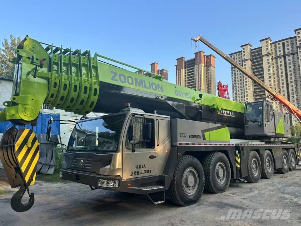 Zoomlion QAY180 رافعات صالحة لكل أنواع الطرق
