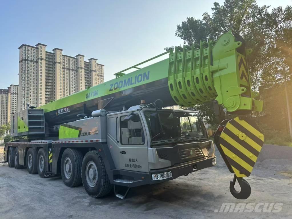 Zoomlion QAY180 رافعات صالحة لكل أنواع الطرق