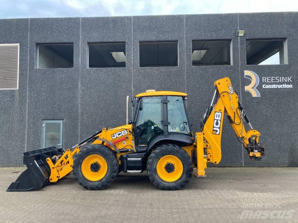 JCB 4CX لوادر ذات جرافات عكسية