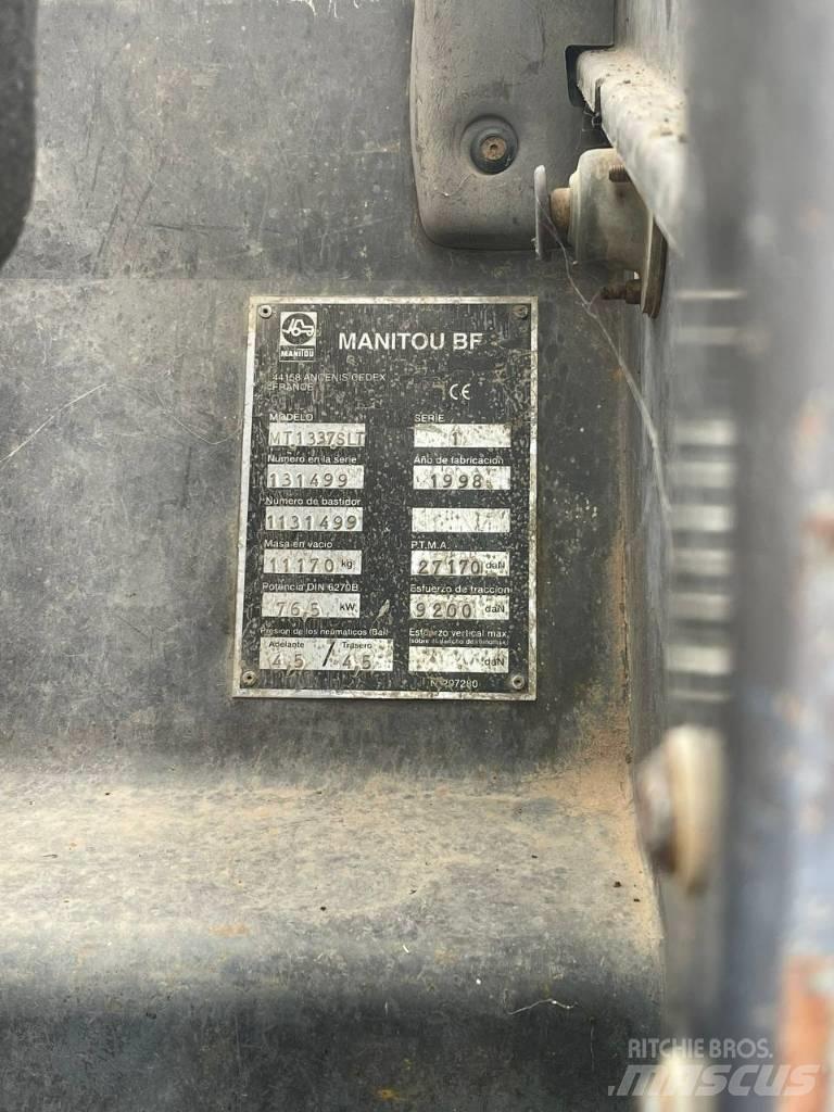 Manitou MT 1337 SL T مناولات متداخلة