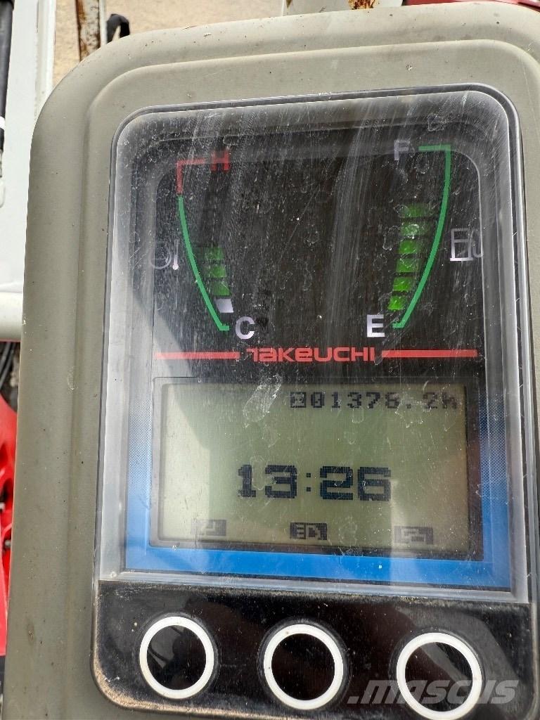 Takeuchi TB 216 حفارات صغيرة أقل من 7 طن (حفارات صغيرة)