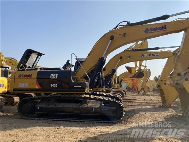 CAT 340D حفارات زحافة