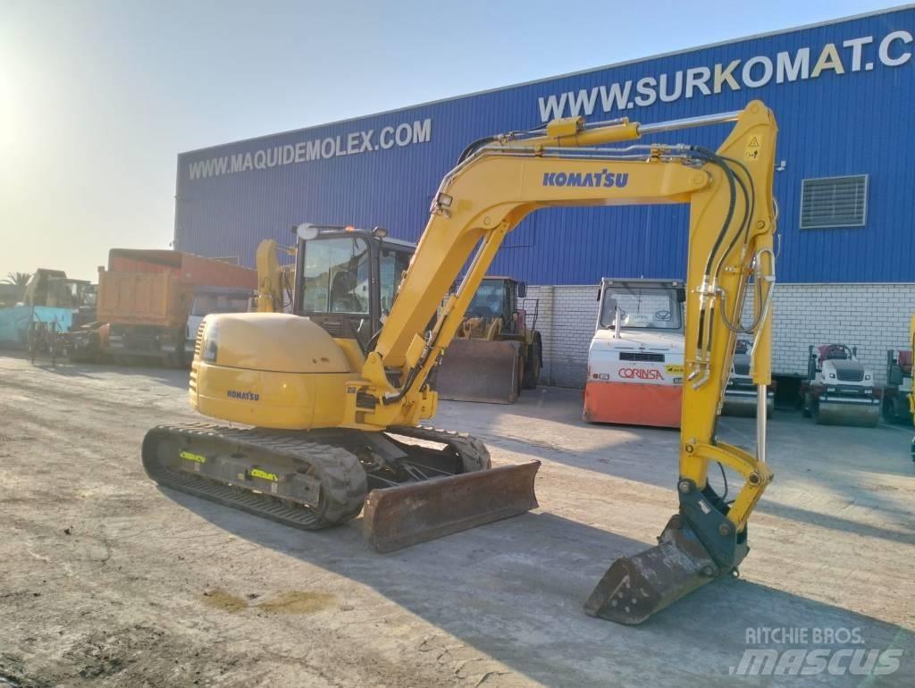 Komatsu PC 80 MR-5EO حفارات وسط 7 طن - 12 طن