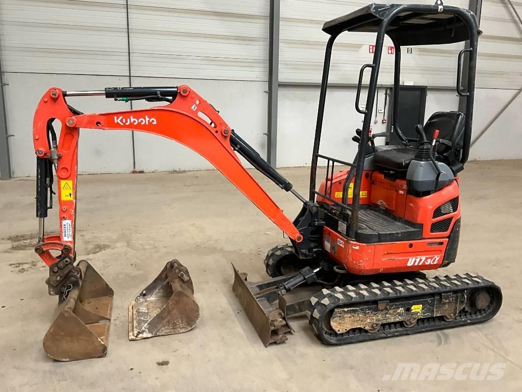 Kubota U 17-3 A حفارات صغيرة أقل من 7 طن (حفارات صغيرة)