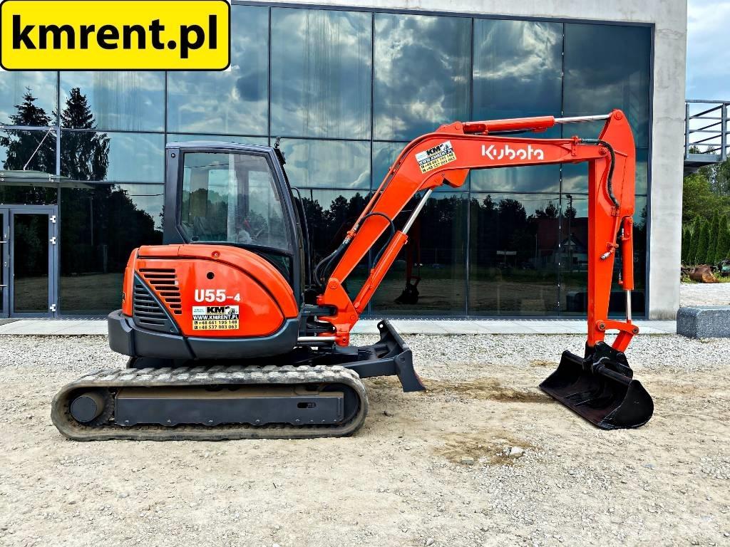 Kubota U 55-4 حفارات صغيرة أقل من 7 طن (حفارات صغيرة)