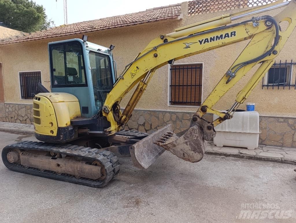 Yanmar Vio 57 U حفارات صغيرة أقل من 7 طن (حفارات صغيرة)