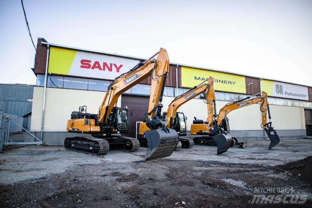 Sany SY 215 C LC حفارات زحافة