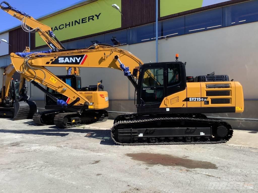 Sany SY 215 C LC حفارات زحافة