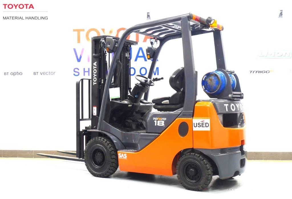 Toyota 02-8FGF18 شاحنات LPG