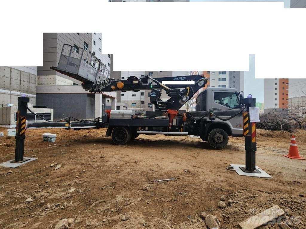 Hansin HS3060 المنصات الهوائية المثبتة على شاحنة