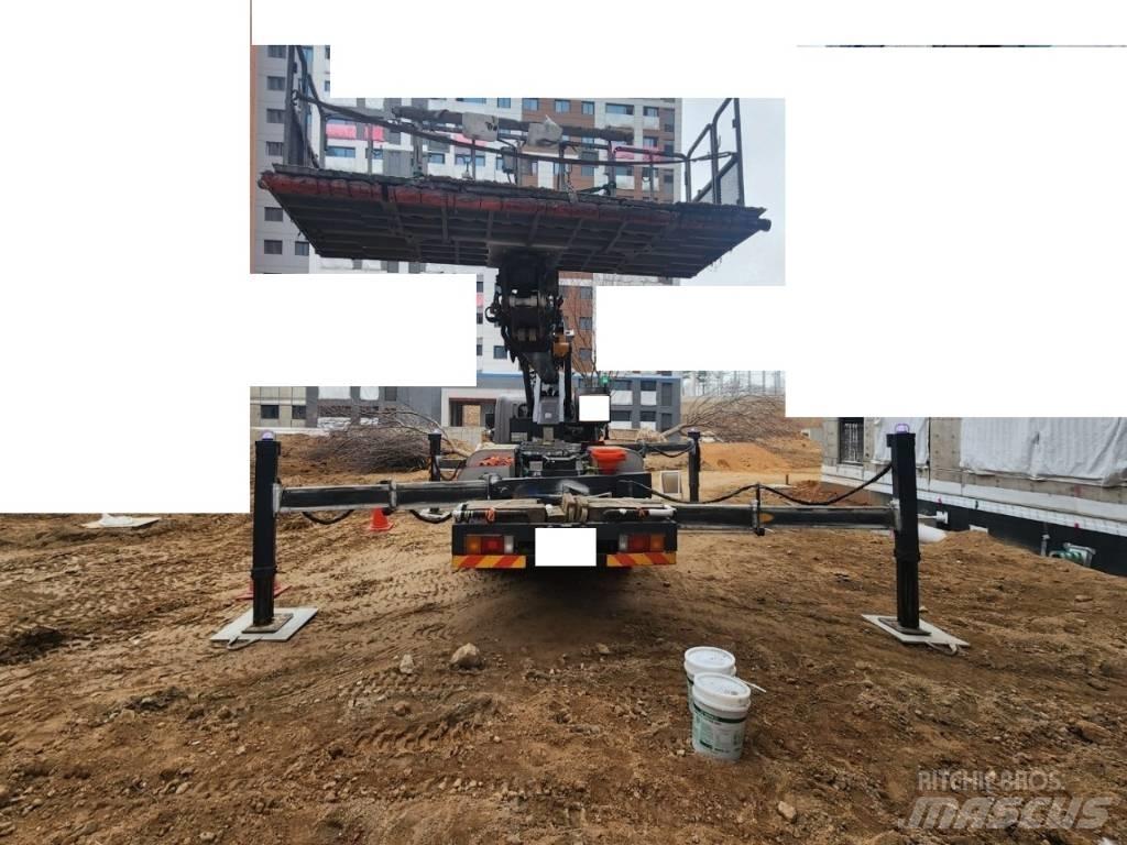 Hansin HS3060 المنصات الهوائية المثبتة على شاحنة