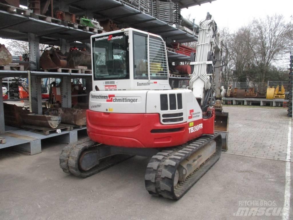 Takeuchi TB 280 FR حفارات وسط 7 طن - 12 طن