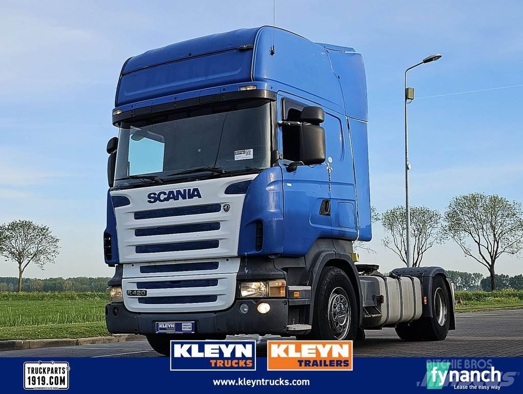 Scania R420 وحدات الجر