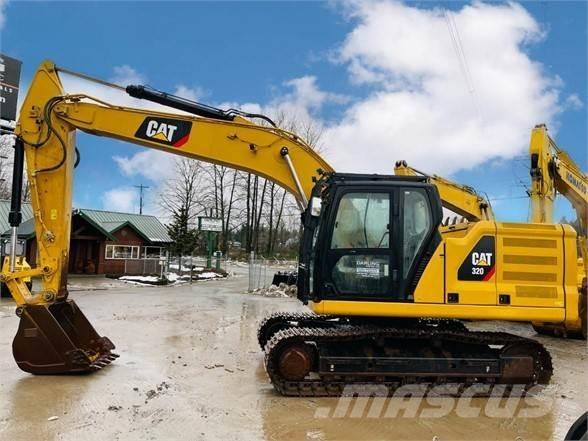CAT 320 حفارات زحافة