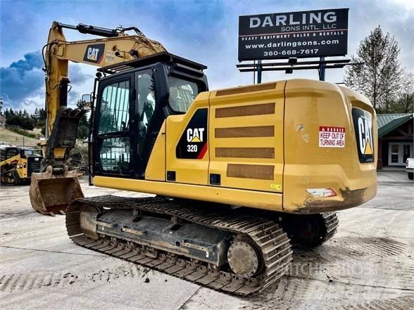 CAT 320 حفارات زحافة