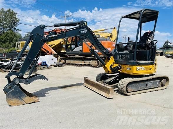John Deere 27D حفارات صغيرة أقل من 7 طن (حفارات صغيرة)