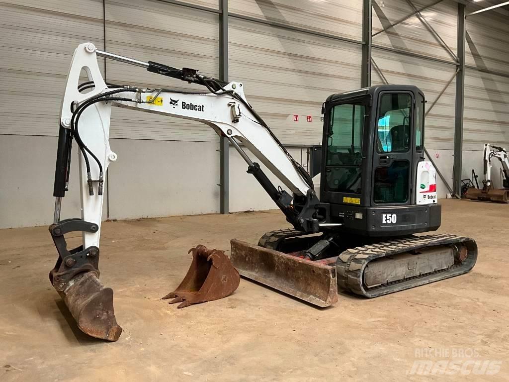 Bobcat E 50 حفارات صغيرة أقل من 7 طن (حفارات صغيرة)