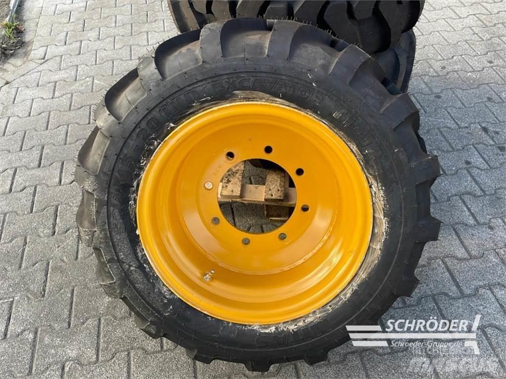 Mitas 4X 500/45-20 الإطارات والعجلات والحافات