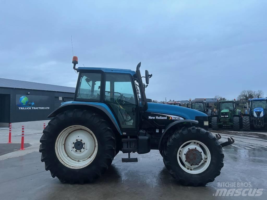 New Holland TM 140 الجرارات