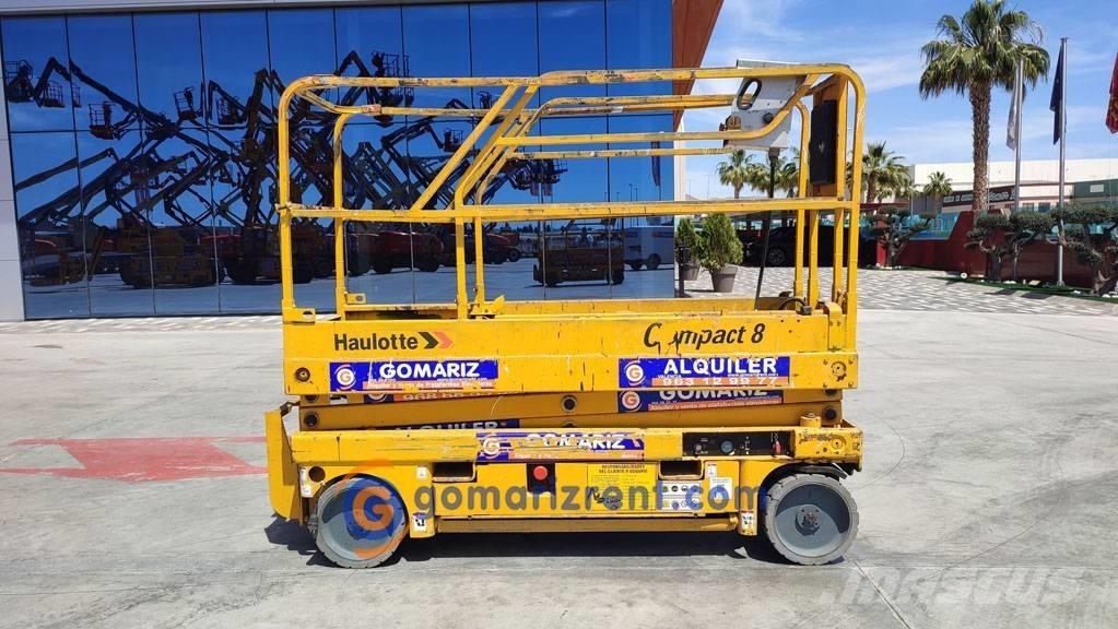 Haulotte Compact 8 رافعات مقصية الشكل