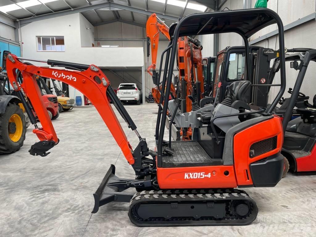 Kubota KX 015-4 حفارات صغيرة أقل من 7 طن (حفارات صغيرة)
