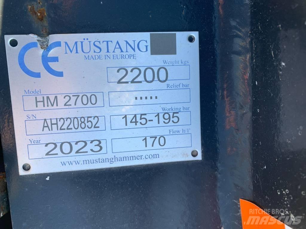 Mustang HM2700 مطارق / كسارات