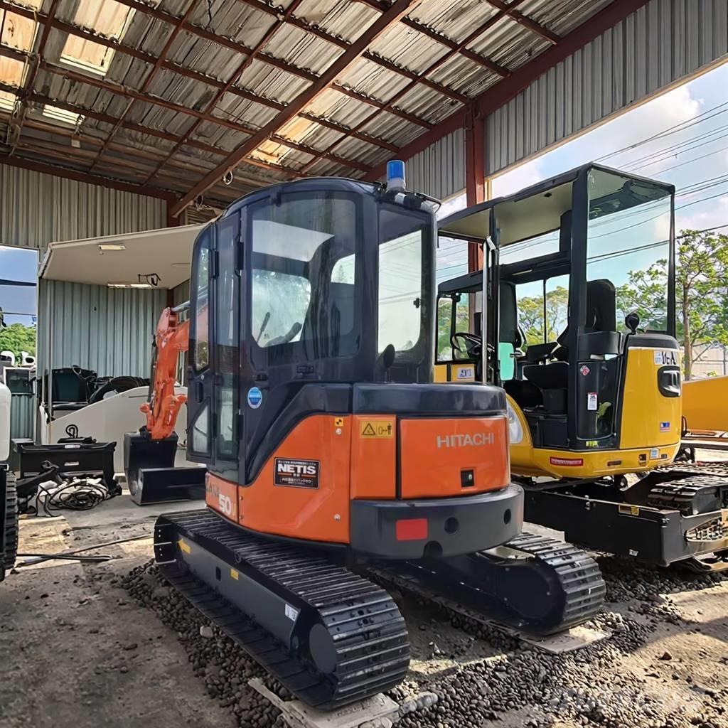 Hitachi ZX 50 U حفارات صغيرة أقل من 7 طن (حفارات صغيرة)