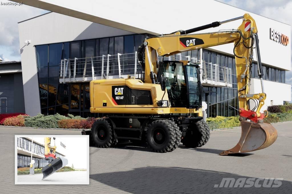 CAT M 314 F حفارات بعجل