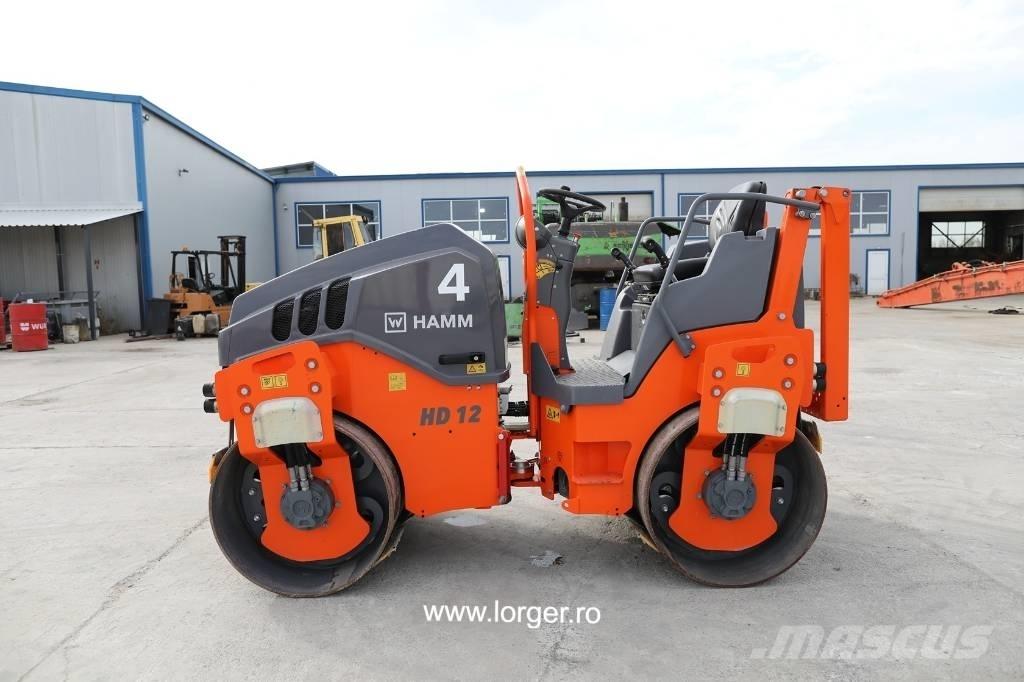Hamm HD 12 VV مداحل ثنائية الاسطوانة