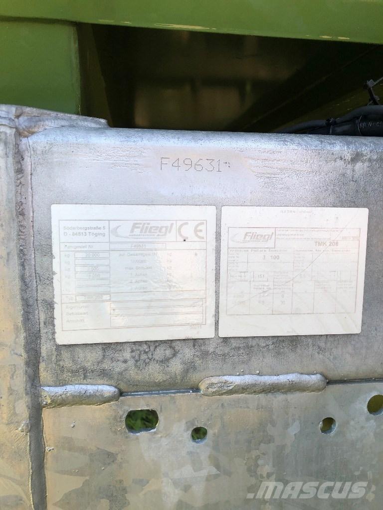 Fliegl TMK 200 مقطورات قلابة