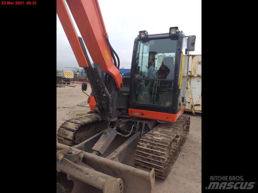Kubota KX 080-4 حفارات وسط 7 طن - 12 طن