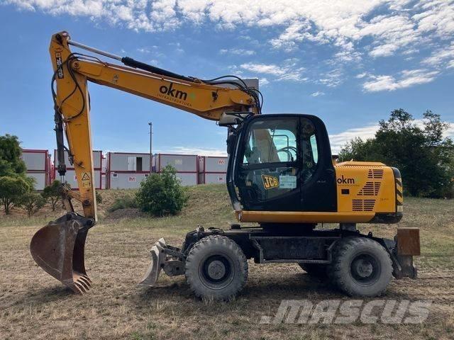 JCB JS 145 W حفارات بعجل