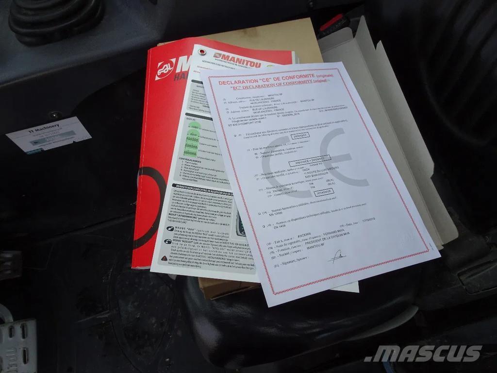 Manitou MT625H مناولات متداخلة