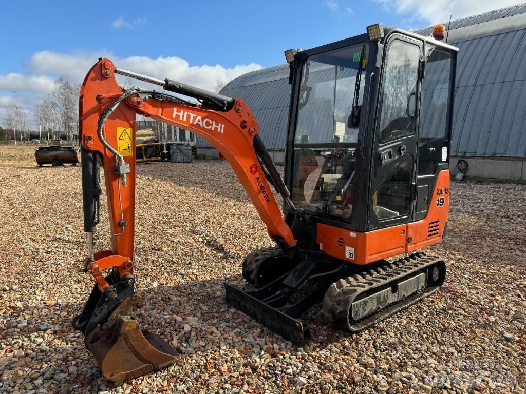 Hitachi ZX 19-5A CR حفارات صغيرة أقل من 7 طن (حفارات صغيرة)