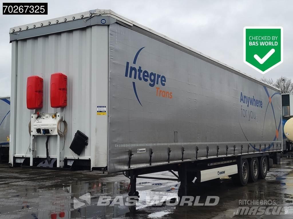 Krone SD 3 axles نصف مقطورات بباب جانبي