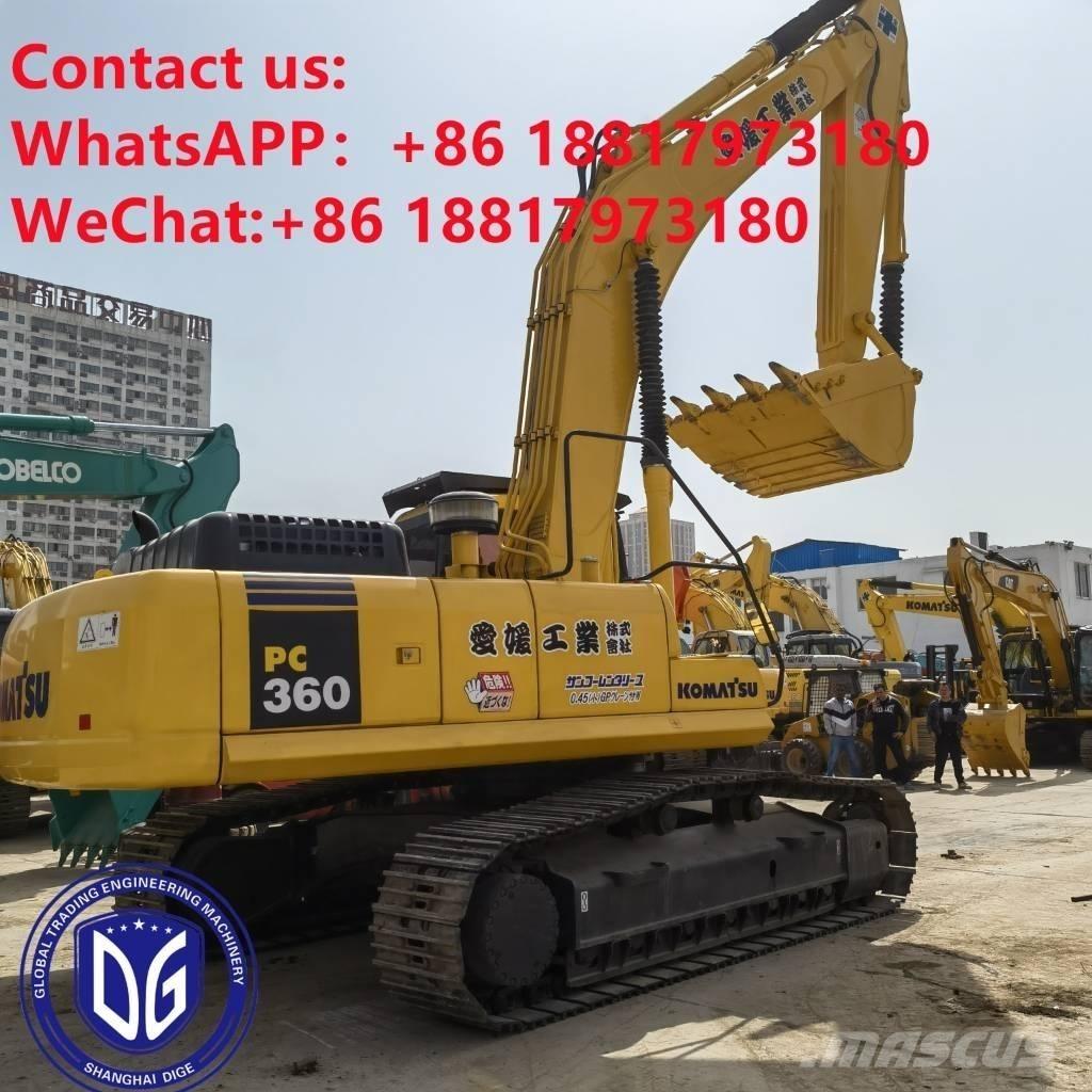 Komatsu PC 360-7 حفارات زحافة