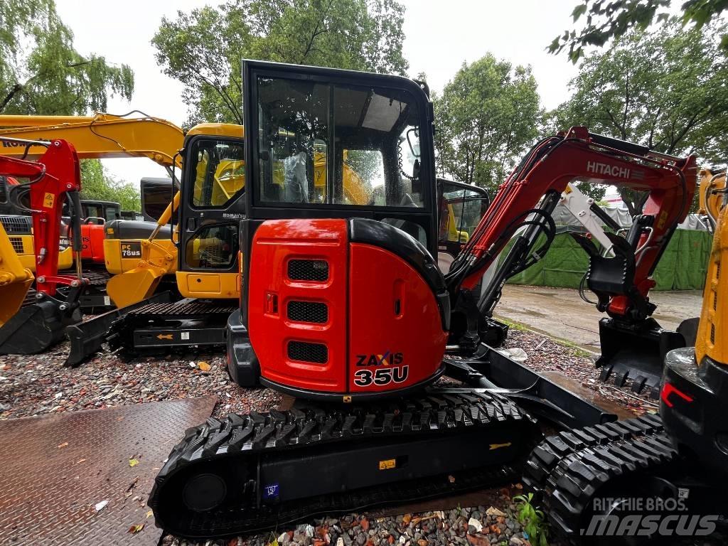 Hitachi ZX 35 U-5 حفارات صغيرة أقل من 7 طن (حفارات صغيرة)