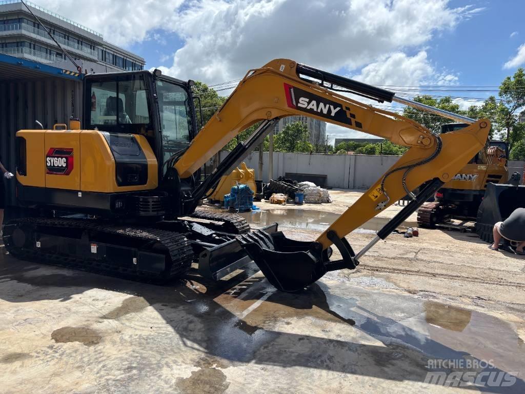 Sany SY 60 C حفارات صغيرة أقل من 7 طن (حفارات صغيرة)