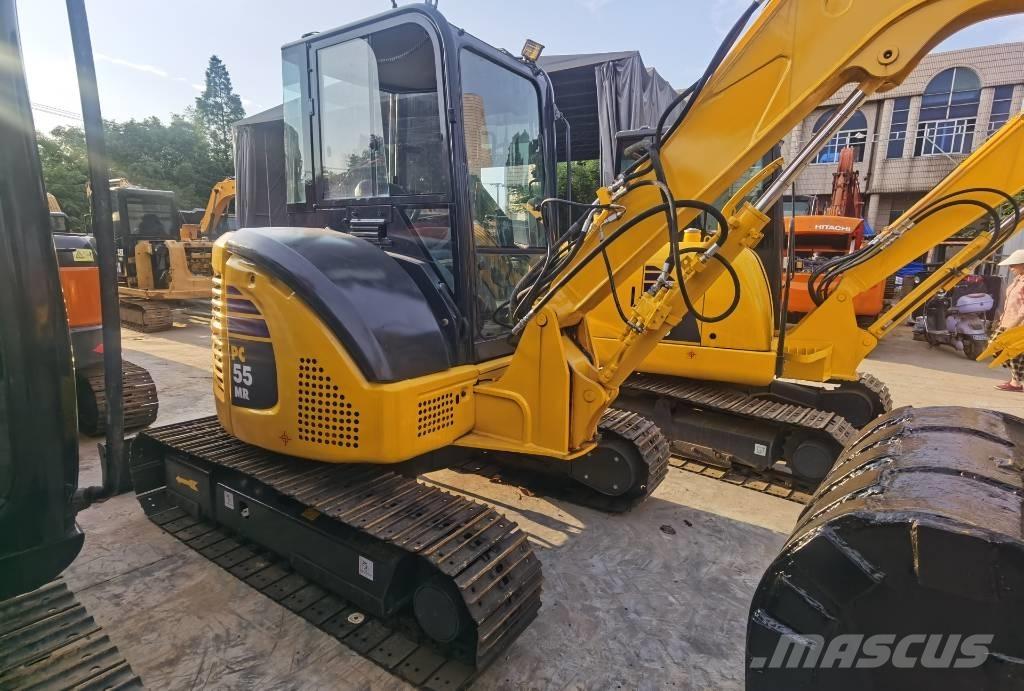 Komatsu PC 55 MR حفارات صغيرة أقل من 7 طن (حفارات صغيرة)