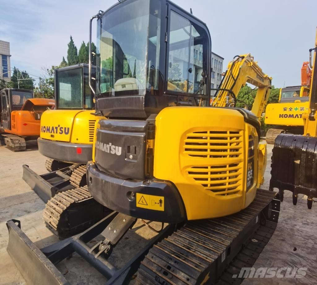 Komatsu PC 55 MR حفارات صغيرة أقل من 7 طن (حفارات صغيرة)