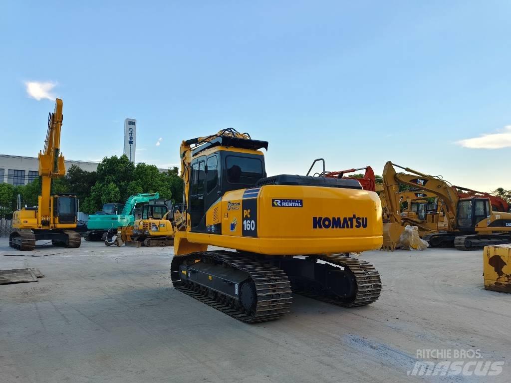 Komatsu PC 160-7 حفارات زحافة