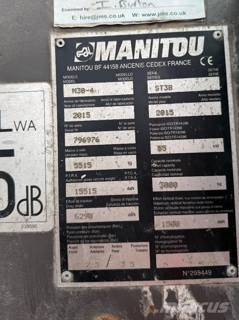 Manitou M30-4 ST3B مناولات متداخلة
