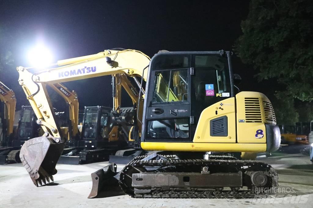 Komatsu PC 60-8 حفارات صغيرة أقل من 7 طن (حفارات صغيرة)