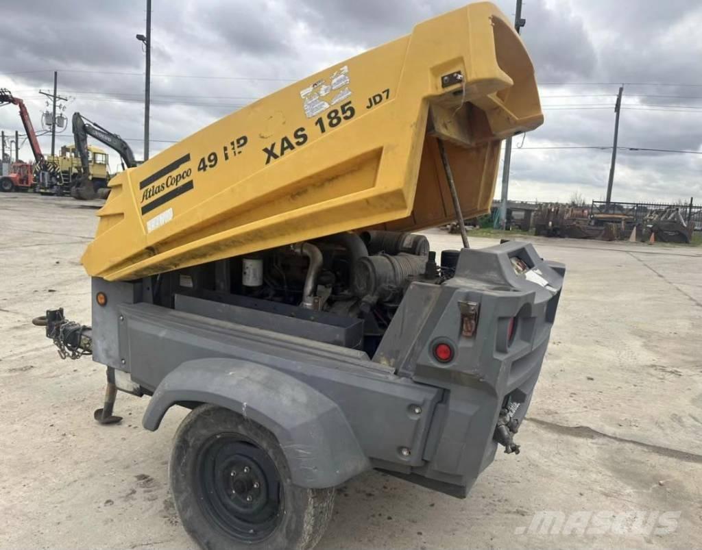 Atlas Copco 185 CFM مكابس