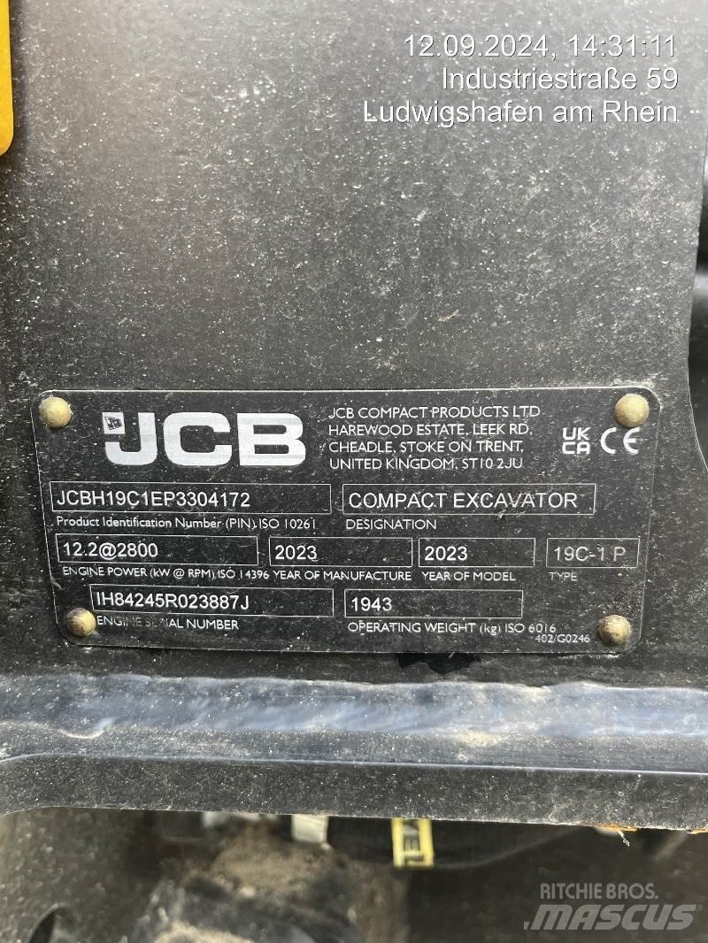 JCB 19C-1 حفارات صغيرة أقل من 7 طن (حفارات صغيرة)