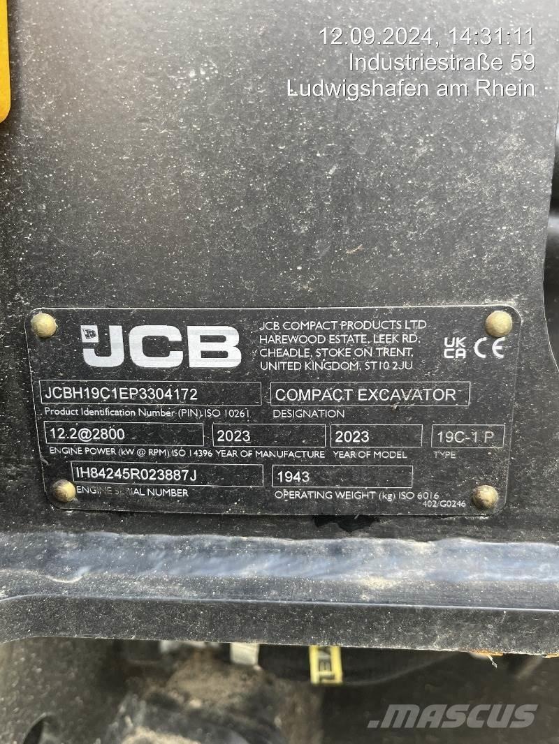 JCB 19C-1 حفارات صغيرة أقل من 7 طن (حفارات صغيرة)