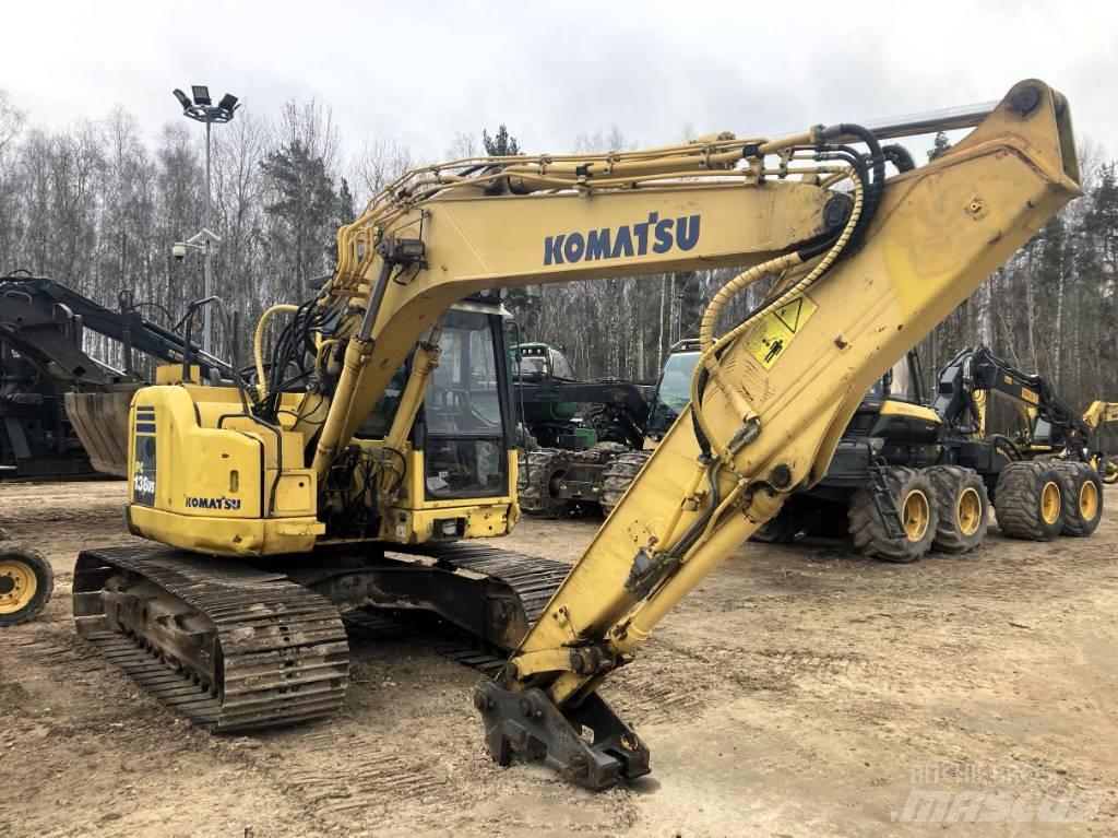 Komatsu PC 138 US-8 حفارات زحافة