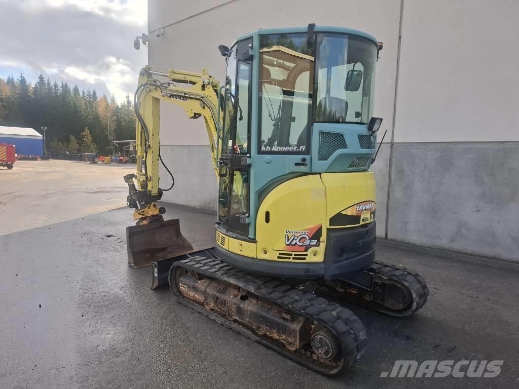 Yanmar Vio 33 U حفارات صغيرة أقل من 7 طن (حفارات صغيرة)