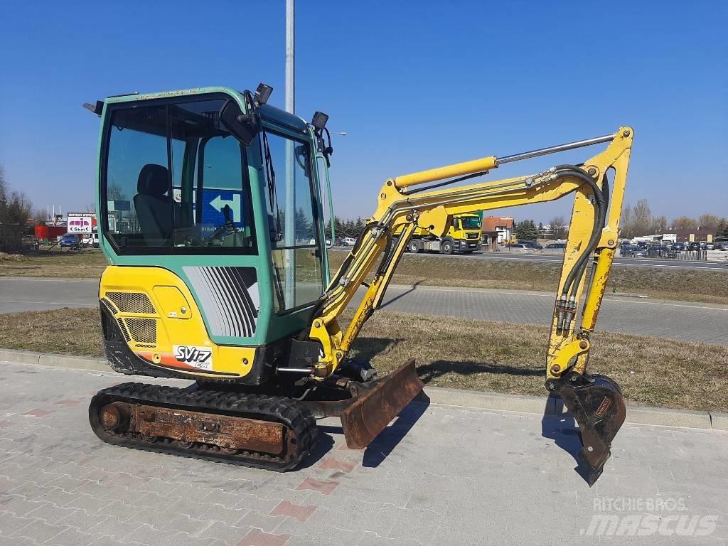 Yanmar SV 17 EX حفارات صغيرة أقل من 7 طن (حفارات صغيرة)