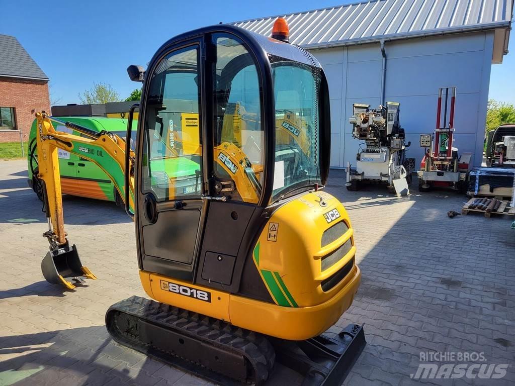 JCB 8018 CTS حفارات صغيرة أقل من 7 طن (حفارات صغيرة)